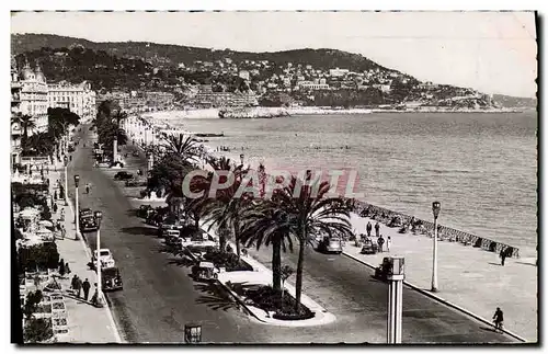 Ansichtskarte AK Nice Promenade Des Anglais Le Mont Boron