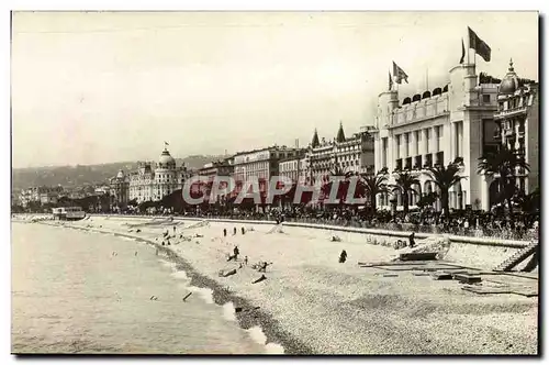 Ansichtskarte AK Nice Promenade Des Angials