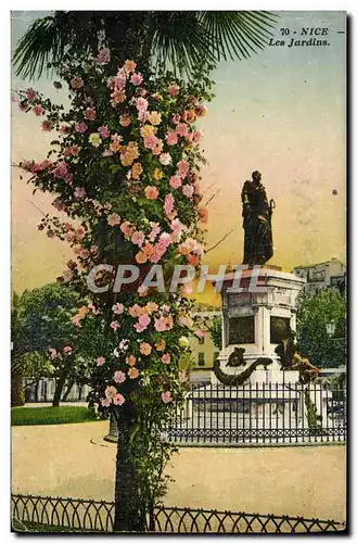 Cartes postales Nice Les Jardins