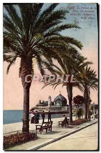 Cartes postales Nice Le Palais de la Jetee Promenade