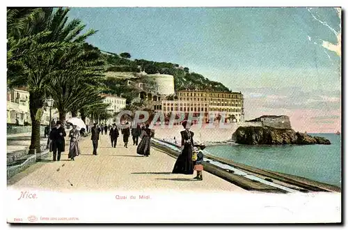 Cartes postales Nice Quai du Midi