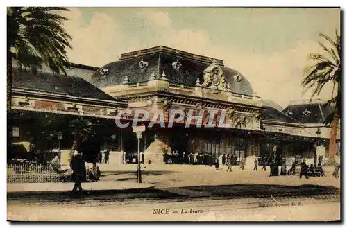 Cartes postales Nice La Gare