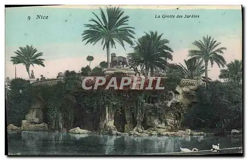 Cartes postales Nice La Grotte Des Jardins