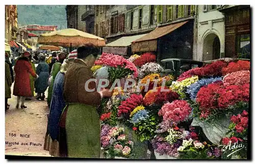 Cartes postales Nice Marche Aux Fleurs