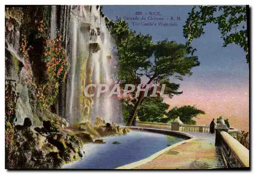 Cartes postales Nice La Cascade du Chateau