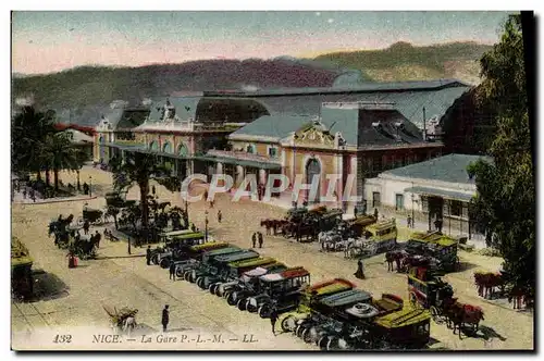 Cartes postales Nice La Gare