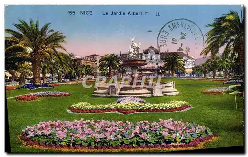 Cartes postales Nice Le Jardin Albert 1er