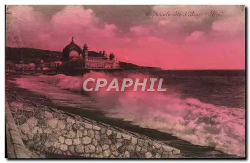 Cartes postales Nice Crepuscule