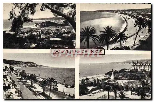 Cartes postales Souvenir de Nice