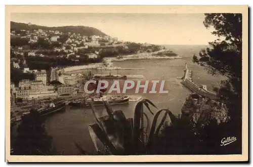 Cartes postales Nice Le Mont Boron L&#39entree du Port