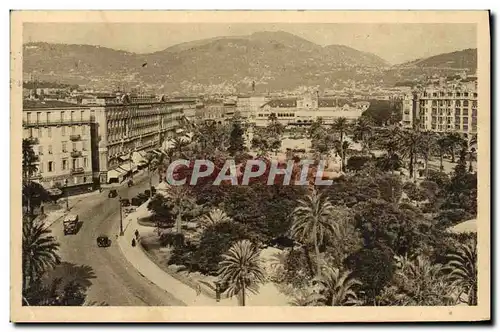 Ansichtskarte AK Nice Les Jardins Albert 1er et l&#39Avenue de Verdun