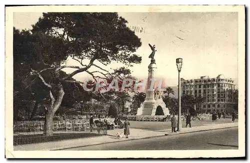 Ansichtskarte AK Nice Le Jardin Albert er et Monument de l&#39Annexion