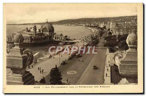 Ansichtskarte AK Nice Vue Panoramique sur la Promenade des Anglais