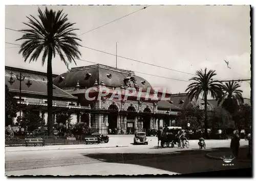 Cartes postales moderne Nice La Gare S N C F