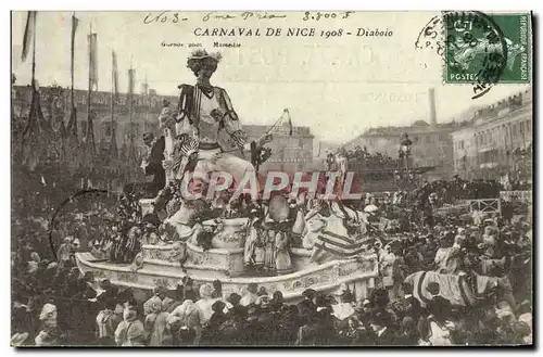 Cartes postales Carnaval de Nice Diabolo