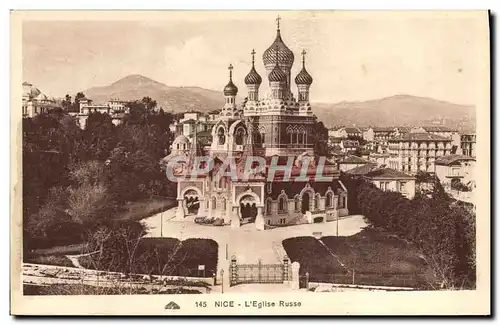 Cartes postales Nice L&#39Eglise Russe