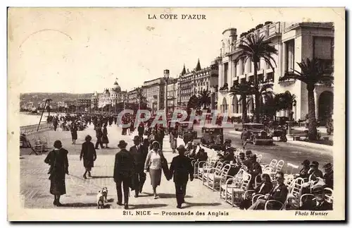 Cartes postales Nice Promenade des Anglais