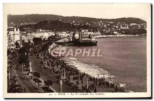 Ansichtskarte AK Nice La Promenade des Angalis