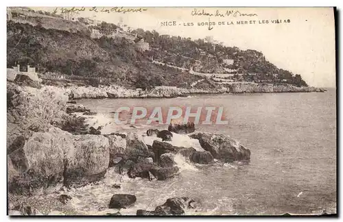 Cartes postales Nice Les Rords de la Mer les Villas