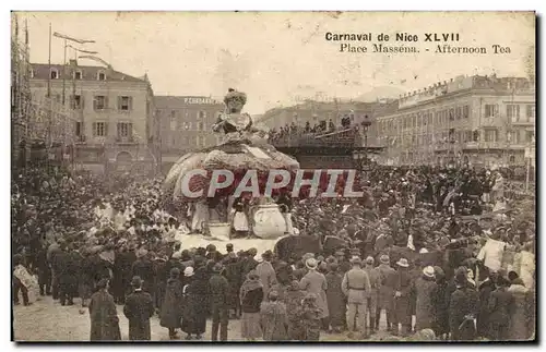 Cartes postales Carnaval de Nice XLVII Place Massena