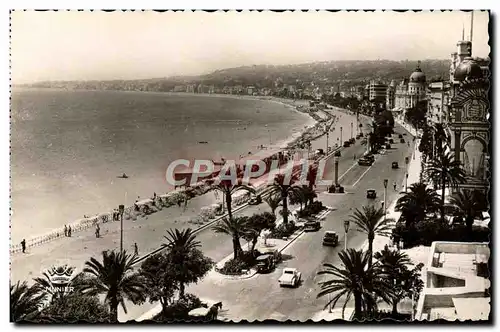 Moderne Karte Nice La Promenade des Anglais