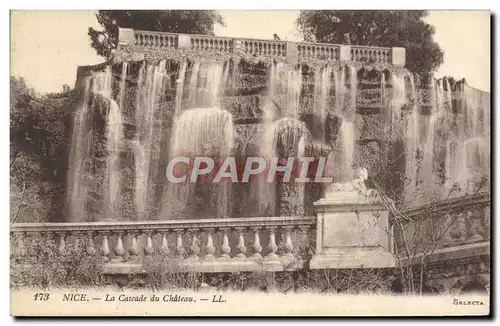 Cartes postales Nice La Cascade du Chateau