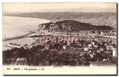 Cartes postales Nice Vue generale