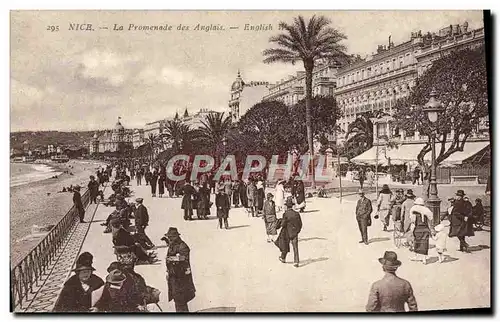 Cartes postales Nice La Promenade des Anglais