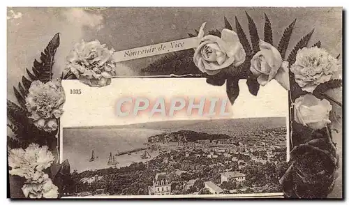 Cartes postales Souvenier de Nice