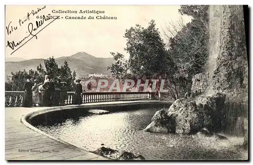 Cartes postales Nice Cascade du Chateau