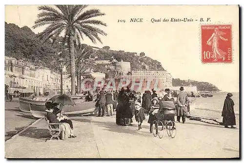 Cartes postales Nice Quai des Etats Unis