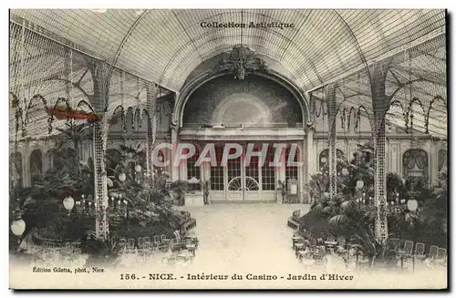 Cartes postales Nice Interieur du Casino Jardin d&#39Hiver