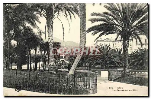 Cartes postales Nice Les Nouveaux Jardins