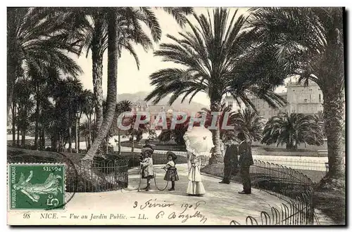 Cartes postales Nice Vue au Jardin Public