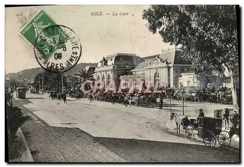 Cartes postales Nice La Gare