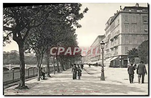 Cartes postales Nice Avenue Felix Faure