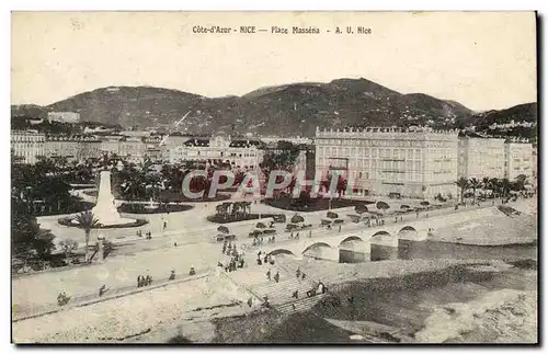 Cartes postales Nice Place Massena