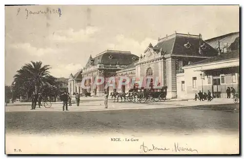 Cartes postales Nice La Gare