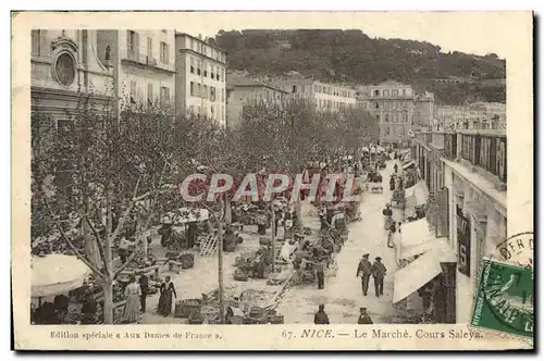 Cartes postales Nice Le Marche Cours Saleya