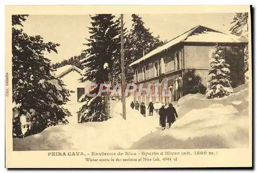 Cartes postales Peira Cava Environs de Nice Sports d&#39Hiver