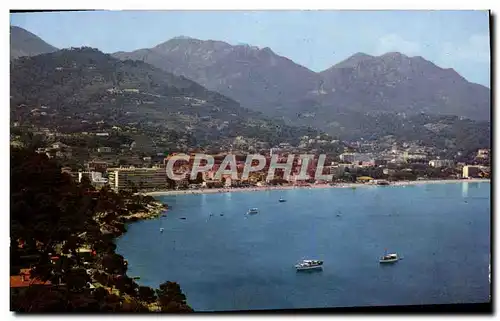 Moderne Karte Roquebrune Cap Martin