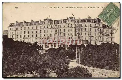 Cartes postales Cap Martin L&#39Hotel du Cap