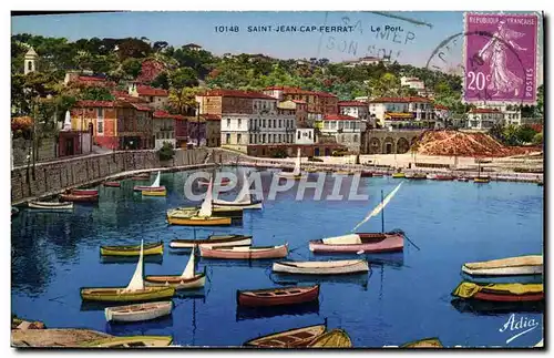 Cartes postales Saint Jean Cap Ferrat le Port Bateaux