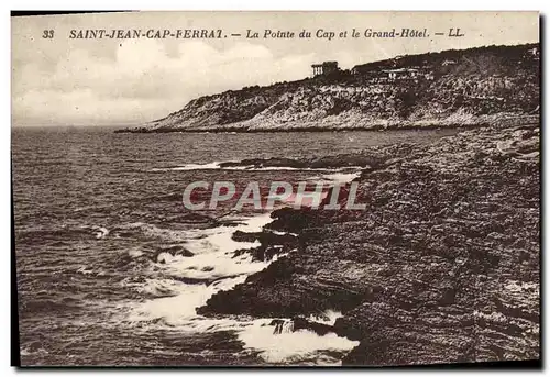 Ansichtskarte AK St Jean Cap Ferrat La pointe du Cap et le Grand Hotel