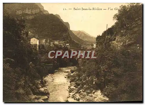 Cartes postales Saint Jean la Riviere Vue generale