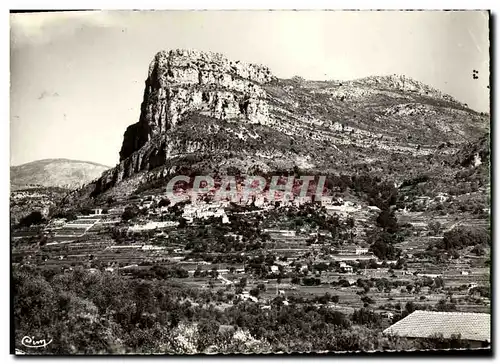 Cartes postales moderne Saint Jeannet Vue generale Sur le Village et le Baou