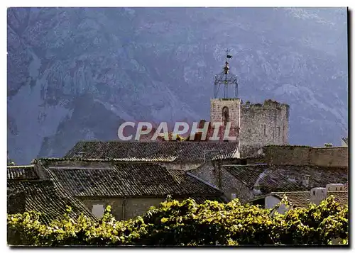 Cartes postales moderne Grolieres Lumiere sur les toits du village