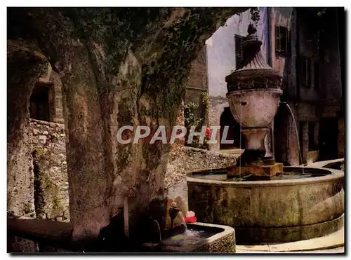 Cartes postales moderne Saint Paul Cote D&#39Azur La fontaine provencale