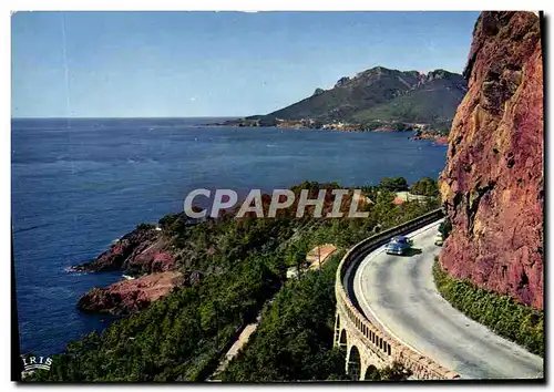 Cartes postales moderne Route de la corniche d'or