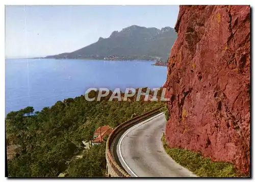 Cartes postales moderne Route de la corniche d'or